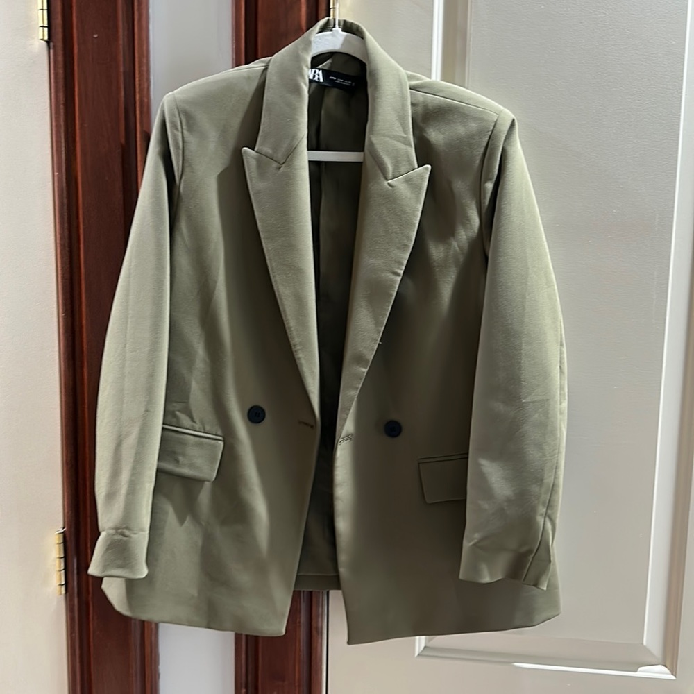 Zara oversized blazer sz M